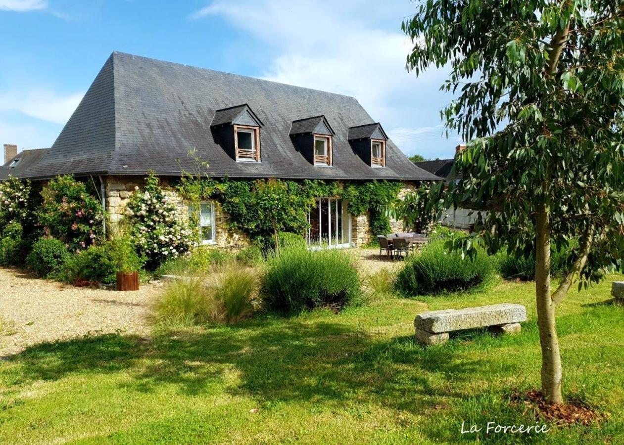 La Forcerie Maison D'Hotes Et Spa Otel Châtelais Dış mekan fotoğraf